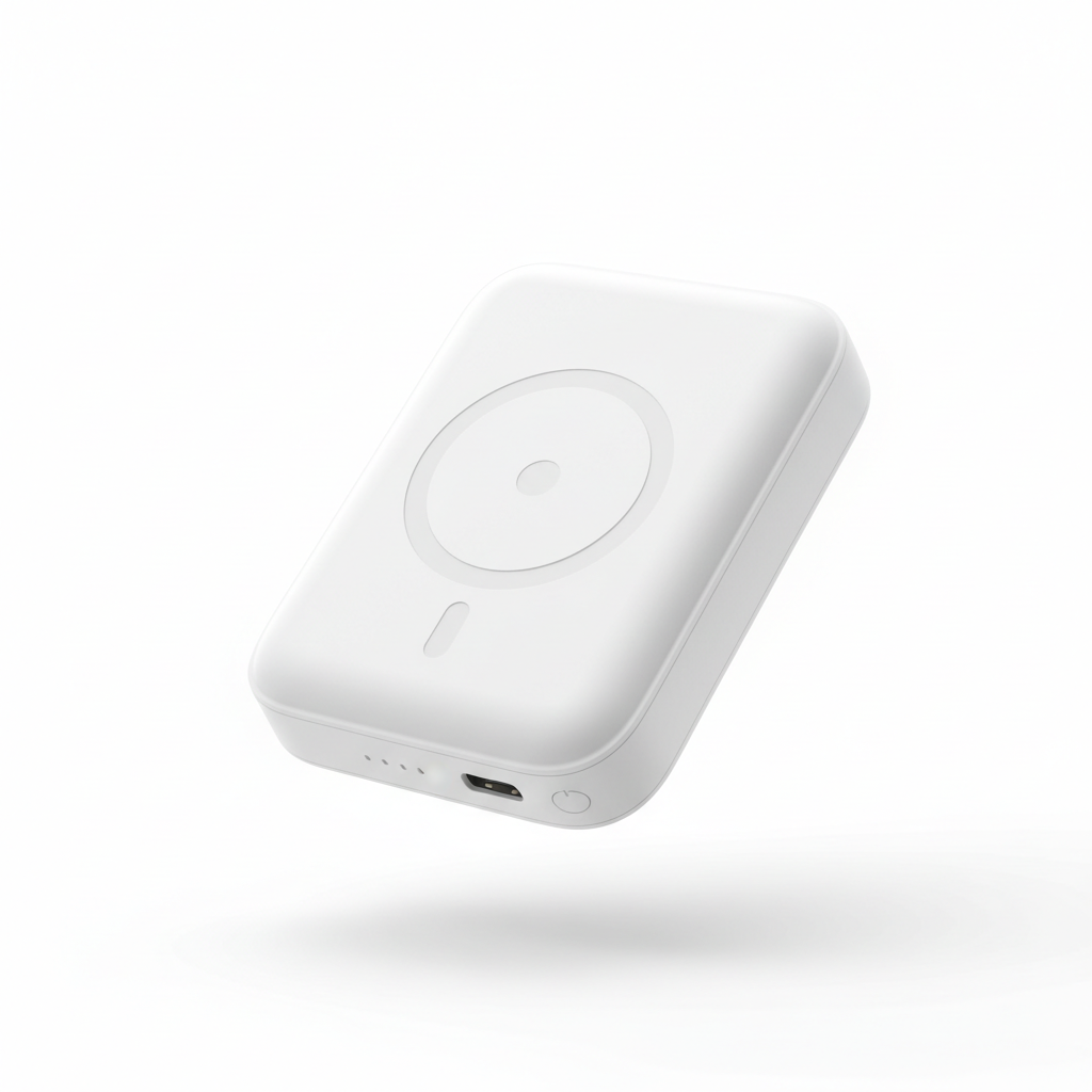 MagSafe-Compatible 5,000mAh Magnetic Power Bank