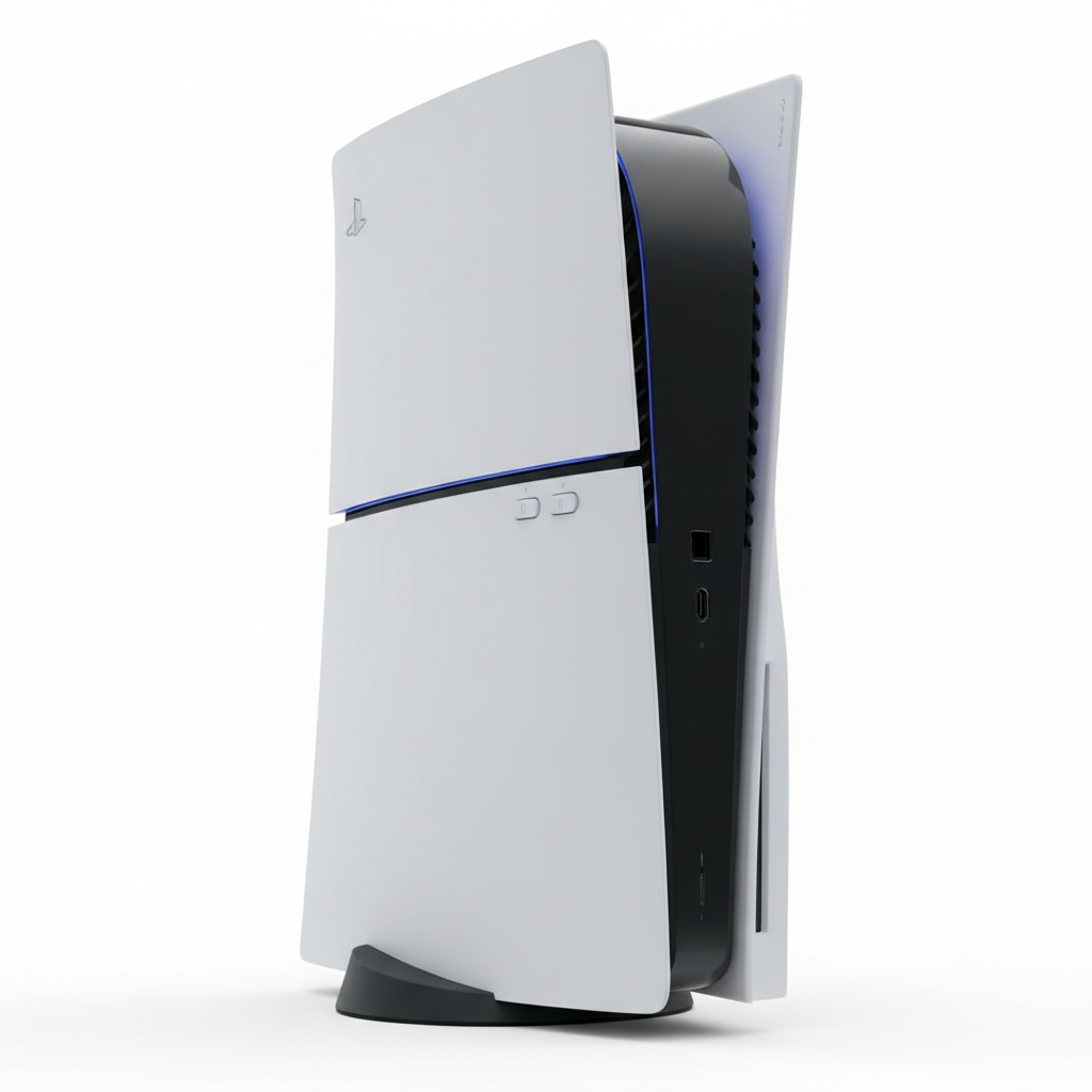PS5 Disc Edition Console - Professional Front View