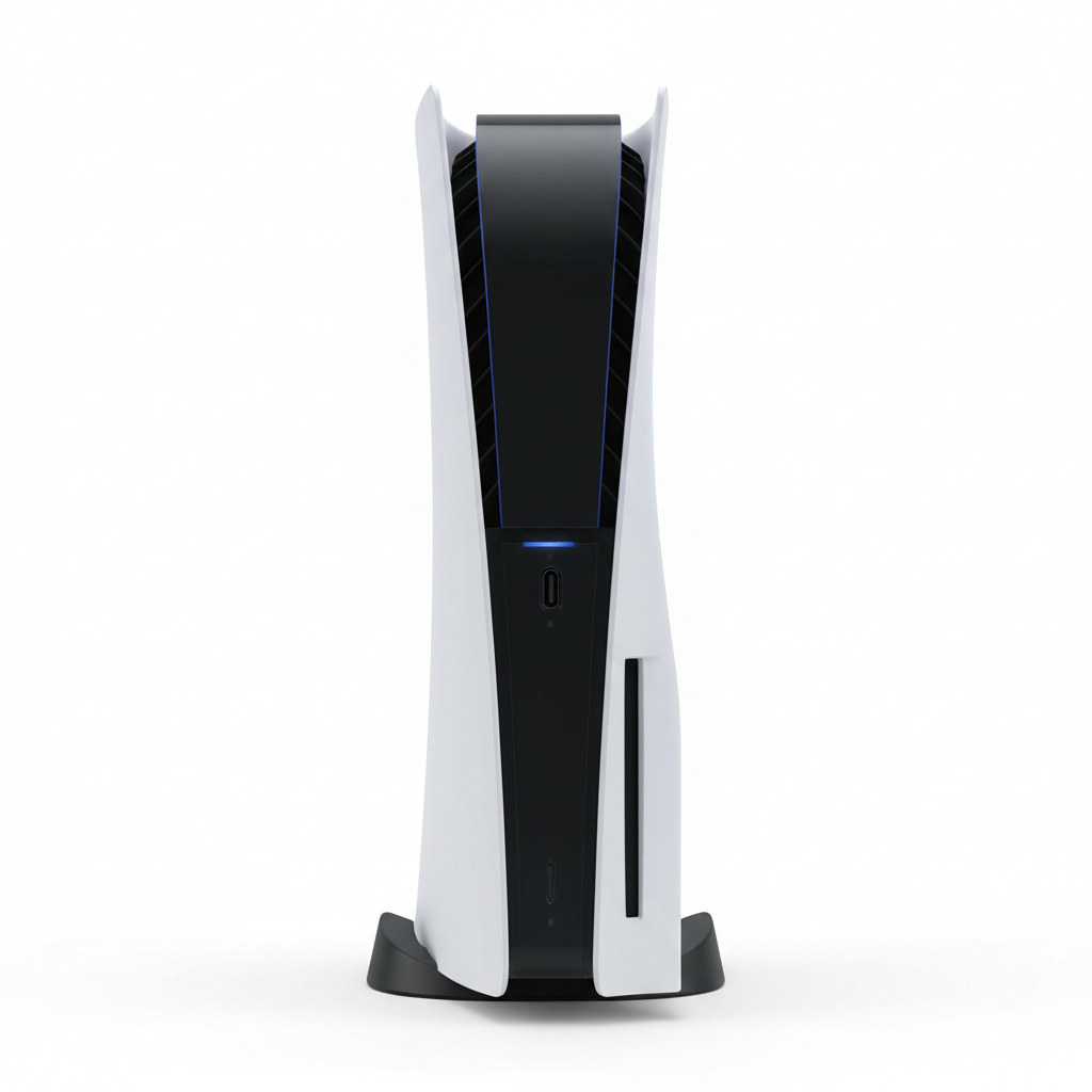 PS5 Slim Digital Edition Console - Front View
