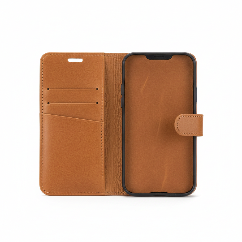 Wallet Flip Case for iPhone 15