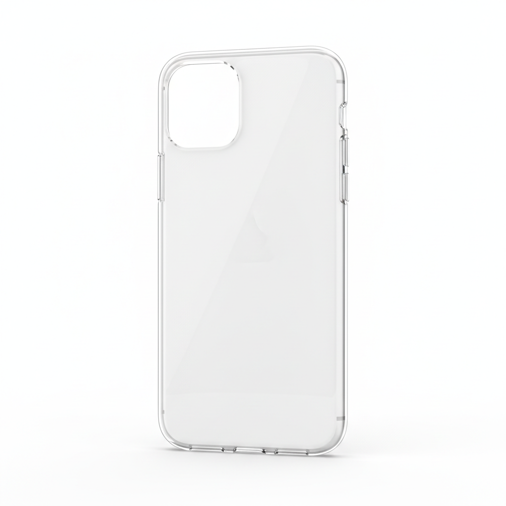 Clear Slim Case for iPhone 15/15 Pro