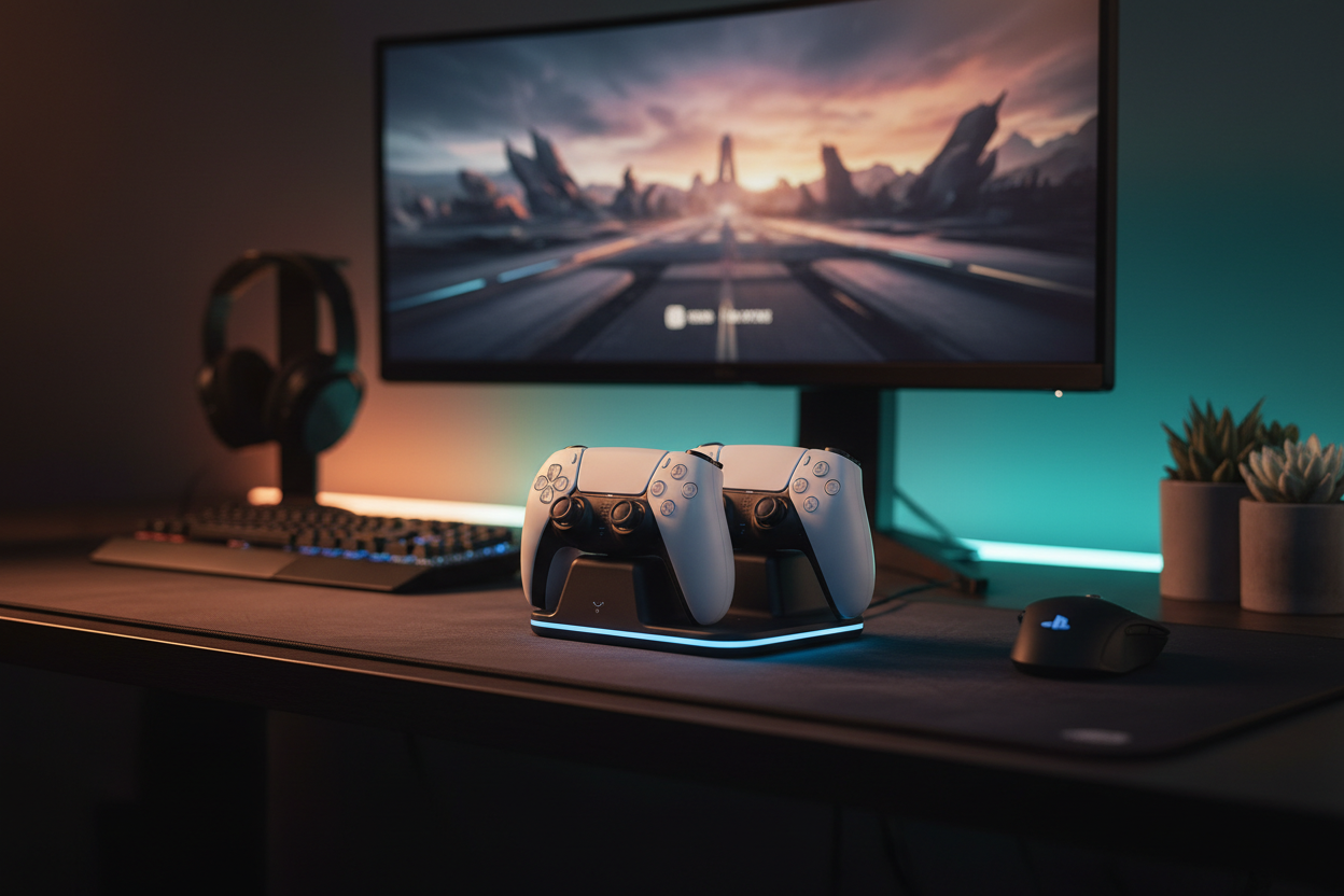 Sony DualSense Charging Station - Lifestyle Shot
