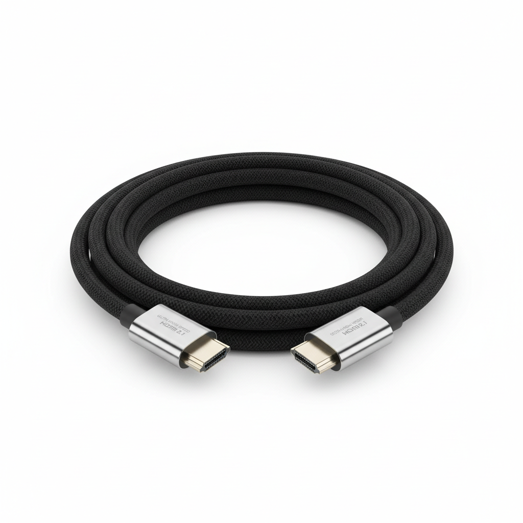 Xbox HDMI 2.1 Cable - Coiled View