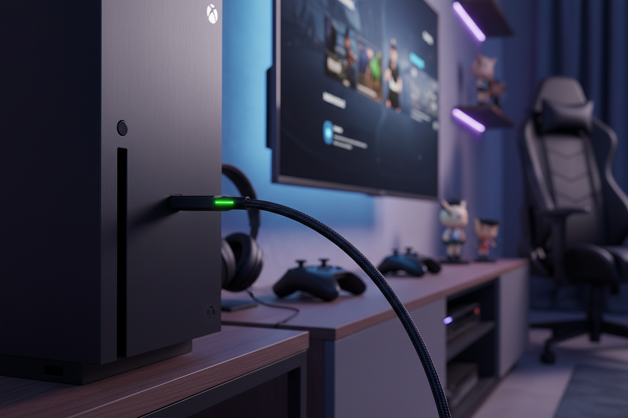 Xbox HDMI 2.1 Cable - Lifestyle Shot