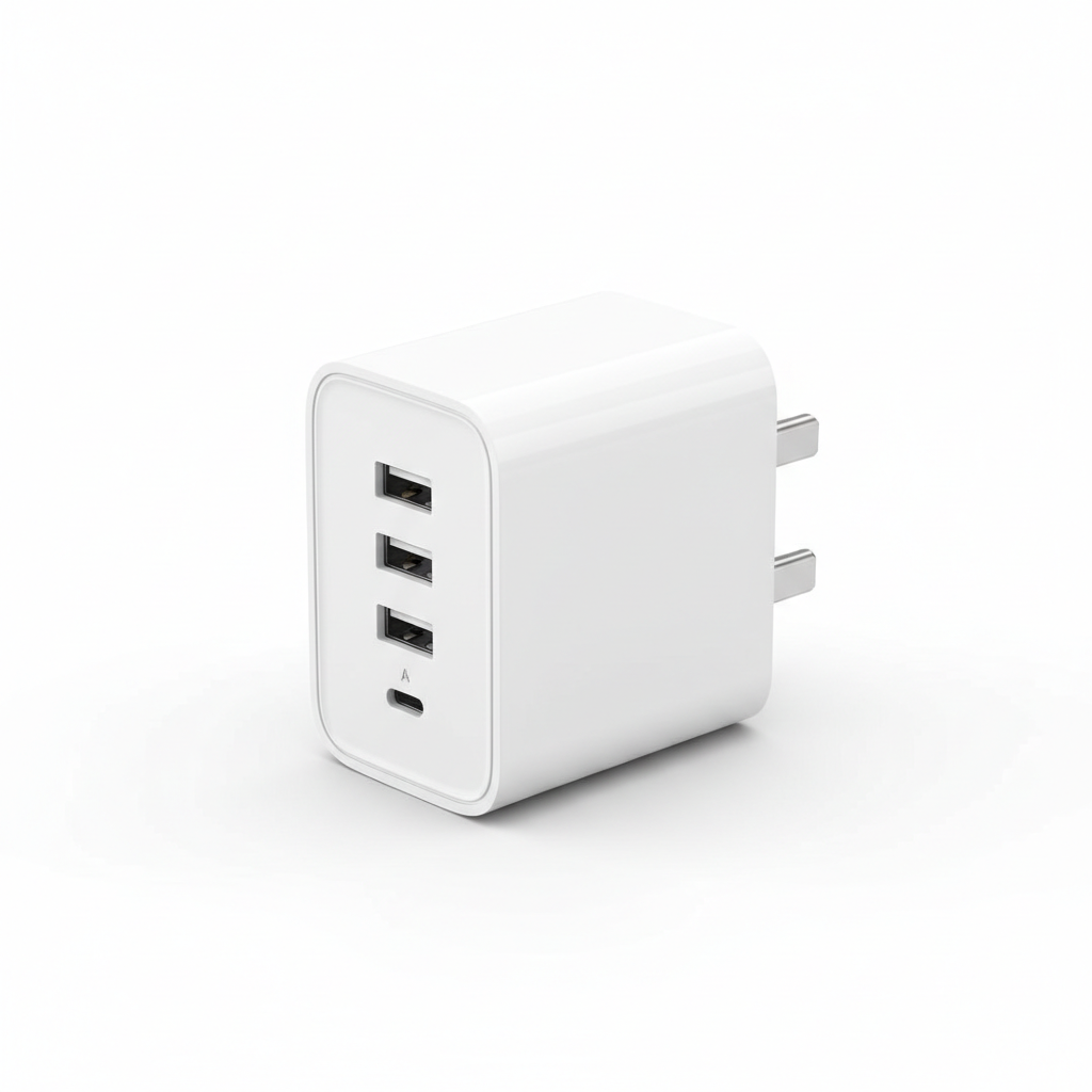 65W GaN Multi-Port USB-C Wall Charger