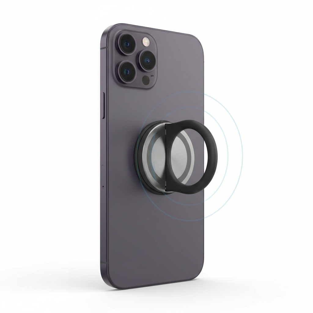 MagSafe-Compatible Ring Grip for iPhone