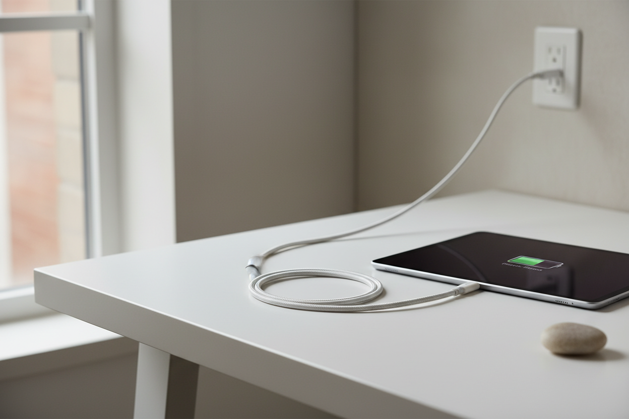 iPad USB-C Cable lifestyle