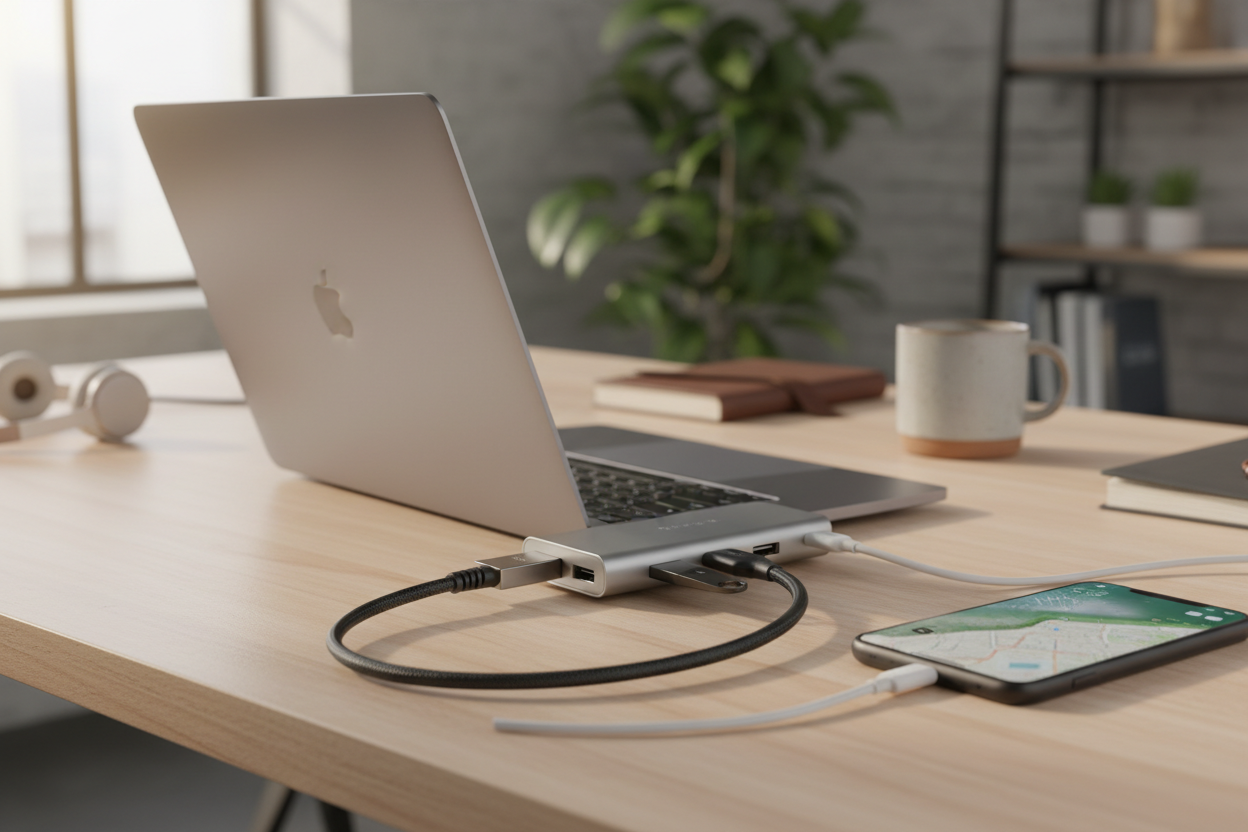 USB-C Hub MacBook lifestyle