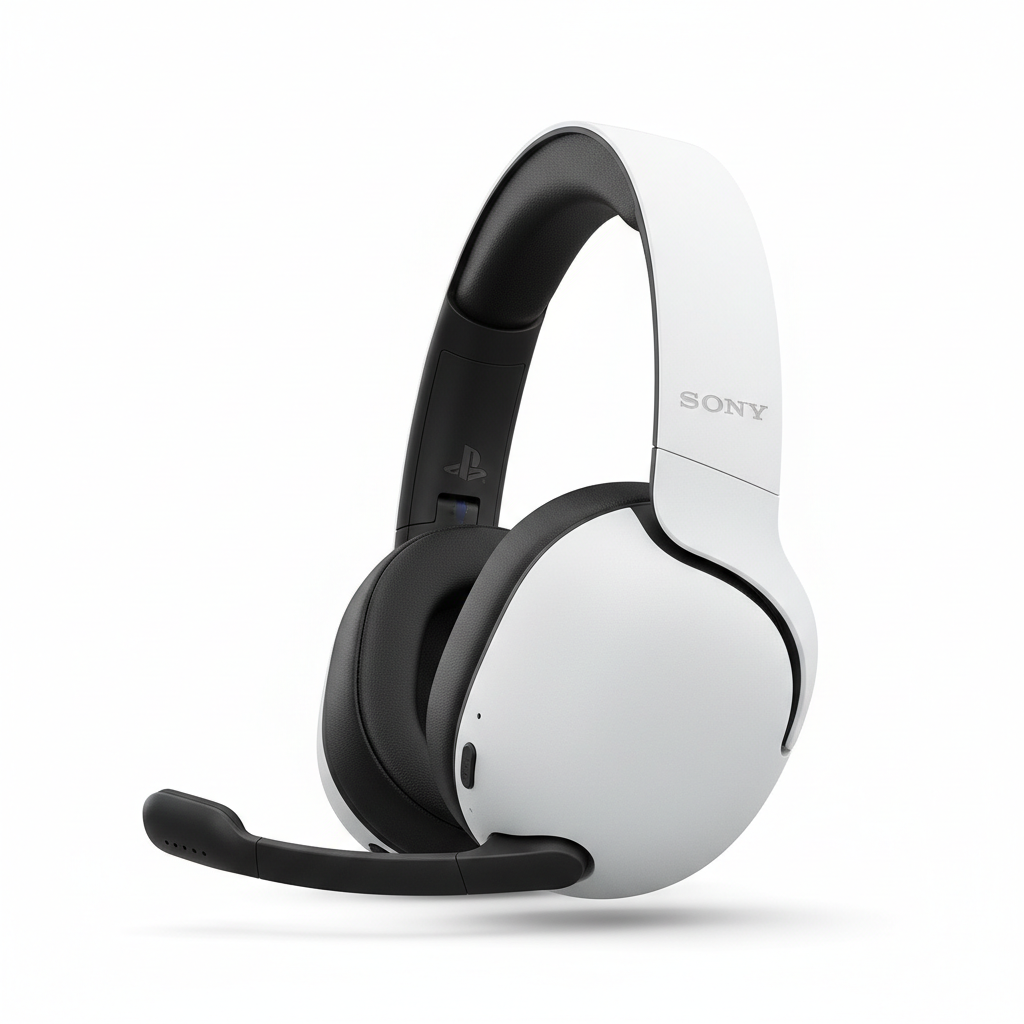 Sony Pulse 3D Wireless Headset - Side Profile